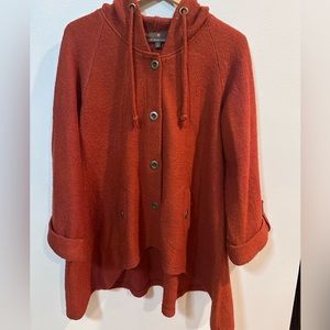 Fenn Wright Manson Wool Swing Coat